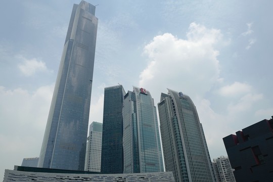 廣州 現(xiàn)代 建筑 寫字樓 地標