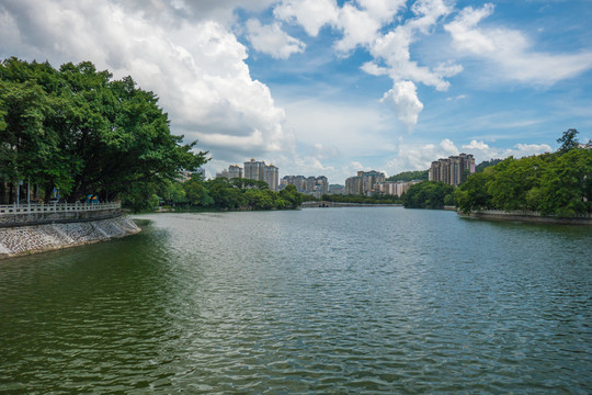 惠州西湖風景區(qū)南湖景色