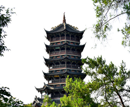 成都 都江堰 塔樓