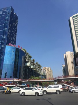 小寨一帶風(fēng)景 西安旅游 城市
