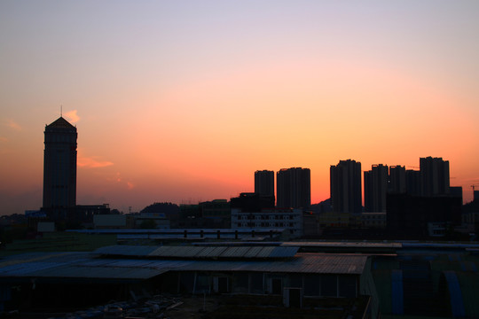晚霞