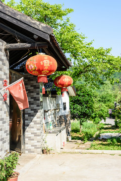 石塘竹海鄉(xiāng)村風光
