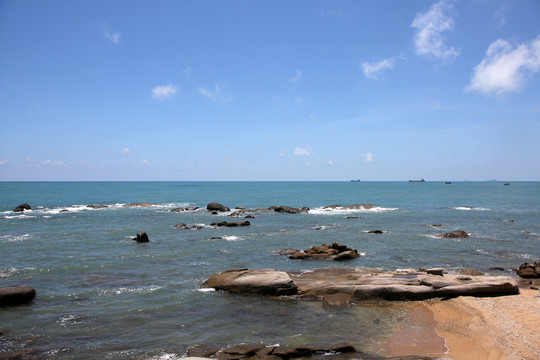 三亞 大小洞天 碧海藍天