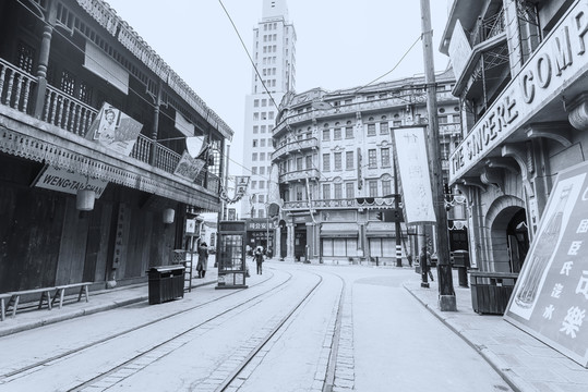 老上海商業(yè)街