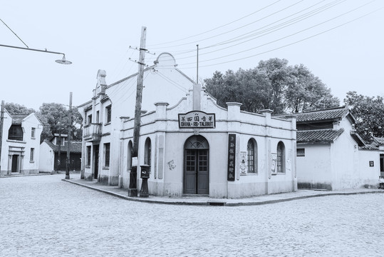 老上海街景