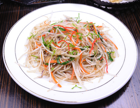 鐵板豆芽