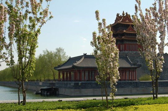 beijing - forbidden city watchtower