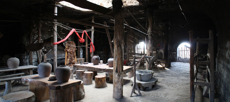 窯洞內(nèi)全景圖1