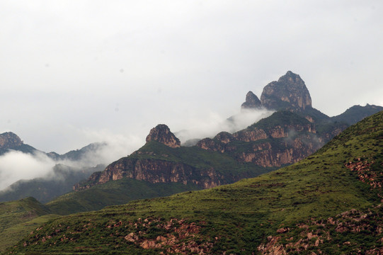 高山云霧