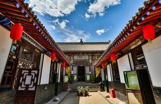 平遙古建筑庭院