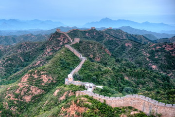 清晨的 金山嶺長城 HDR