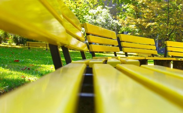 公園里的長椅
