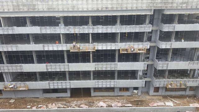 建筑工地 建筑外墻