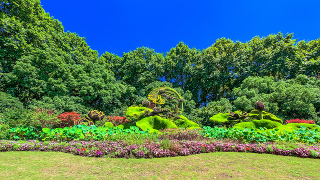花壇 西湖風光