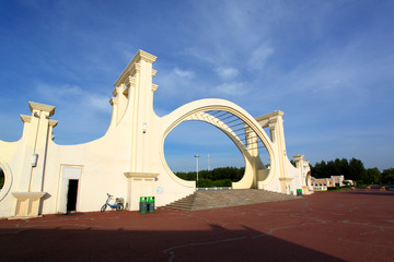 太陽島 大門 歐式建筑