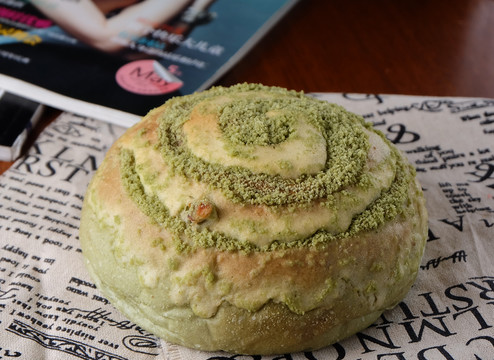 抹茶面包