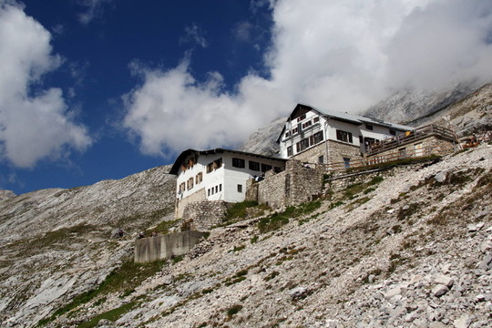 knorrhüTTE和zugspitzplatt