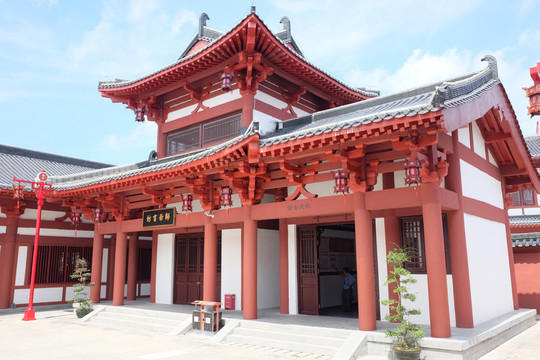 單層重檐建筑 師爺書(shū)坊