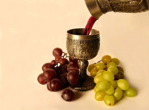 玻璃酒杯