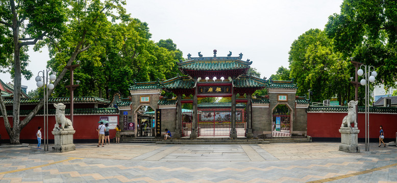 佛山祖廟全景拼接