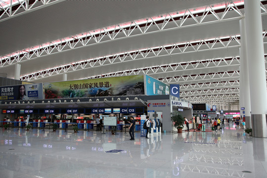 合肥新橋機(jī)場 航站樓內(nèi)景