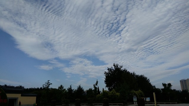 藍天白云