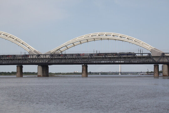 松花江 鐵路橋