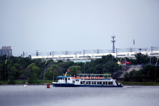 松花江 鐵路橋