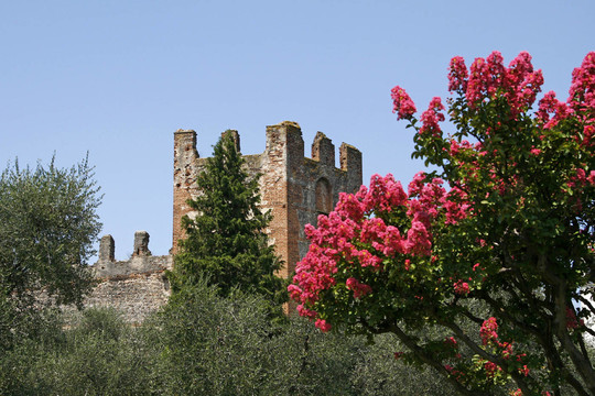 u200b Lazise，\ \ u200bmedieval城堡，加爾達(dá)湖