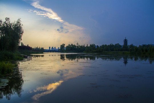 長沙洋湖濕地公園