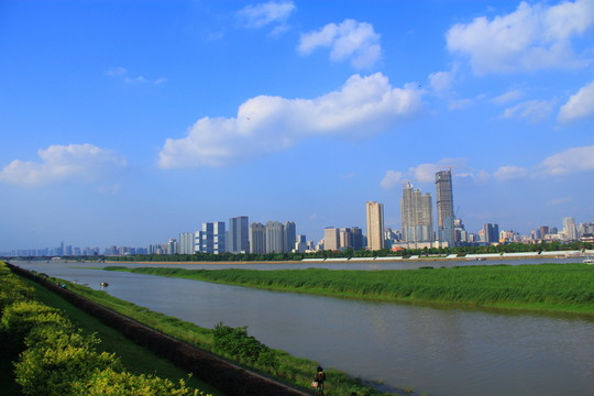 長(zhǎng)沙河西湘江風(fēng)光帶