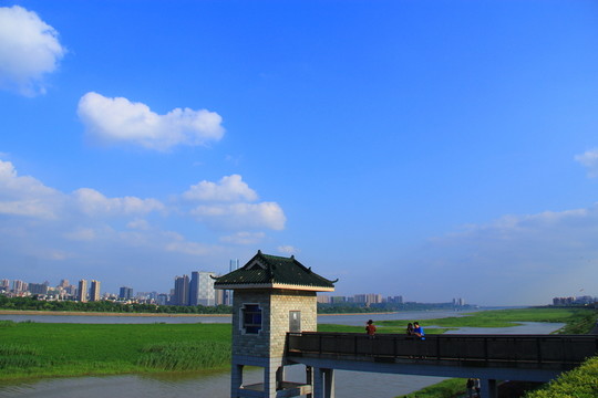 長(zhǎng)沙河西湘江風(fēng)光帶