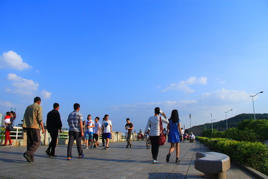 長(zhǎng)沙河西湘江風(fēng)光帶