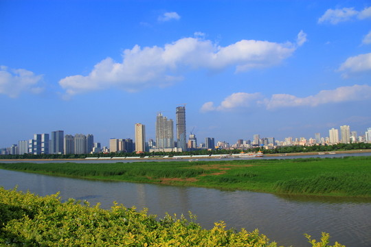 長沙河西湘江風(fēng)光帶