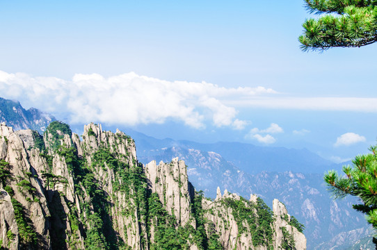 黃山美景