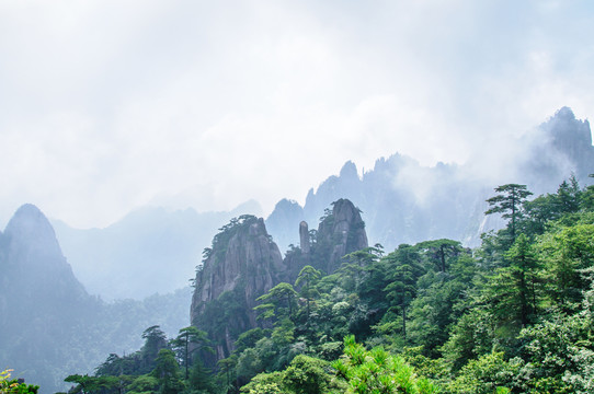 黃山美景