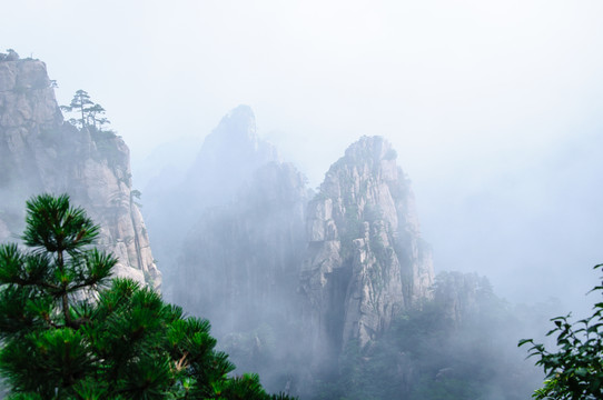 黃山美景