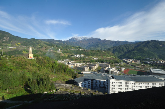 阿壩師范學(xué)院高清全景圖