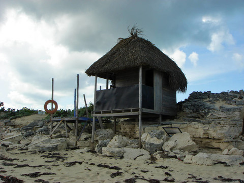 海灘小屋