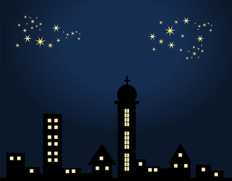 城市的夜晚
