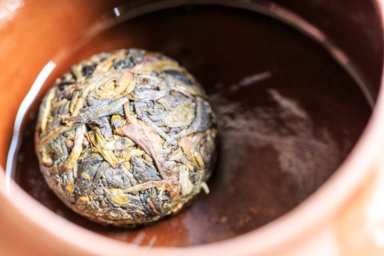 云南大理 下關(guān)沱茶 普洱