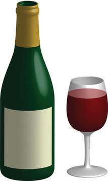 玻璃酒杯