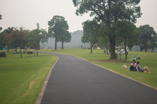 公園休閑道路