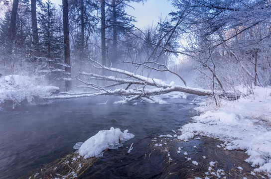 長白山魔界雪景