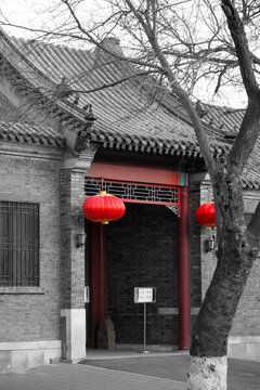 老北京 黑白照片 北京風(fēng)光