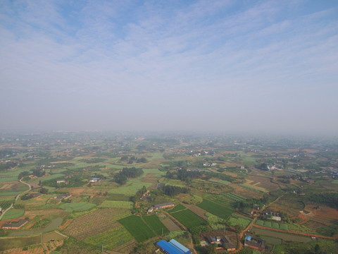 眉山農(nóng)村航拍