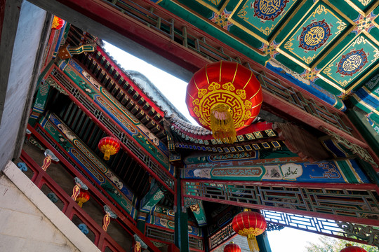 北京大觀園 雕梁畫棟