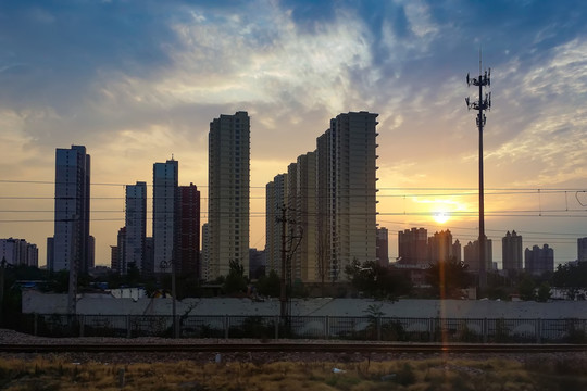 車窗外的風(fēng)景