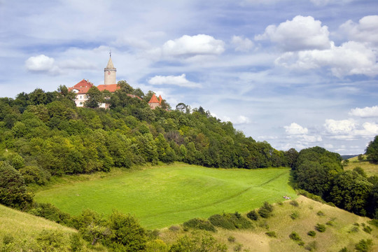 在利希滕貝格Leuchtenburg
