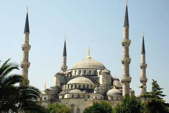 藍(lán)色清真寺Sultanahmet清真寺